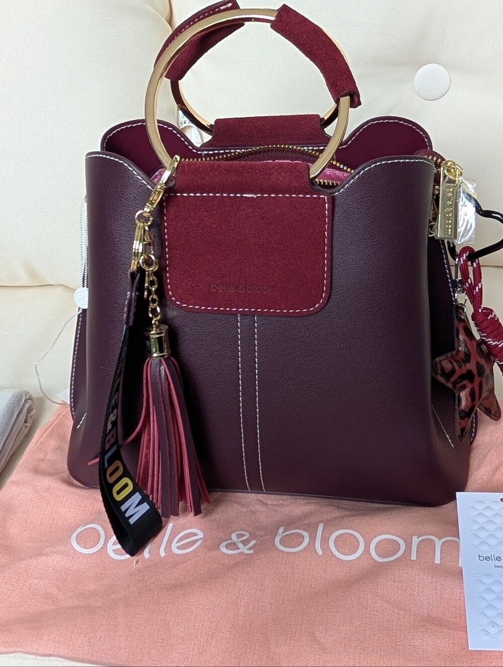 Maroon Shoulder Bag
